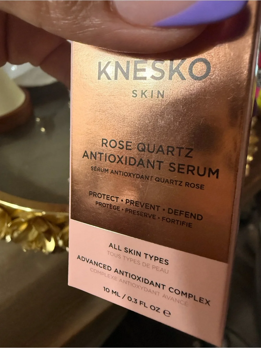 KNESKO Skin Rose Quartz Antioxidant Serum — I am Love $70 10ml MSRP